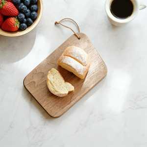 Planche à découper en bois à motif de fruits très populaire, écologique, faite à la main, rectangulaire, épaisseur 1,5 cm, compatible lave-vaisselle, meilleur prix - Product Image 3