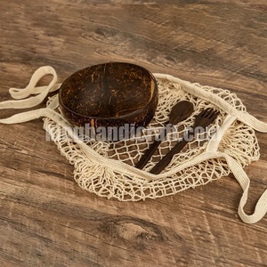 Tazón de Coco Natural Único Hecho a Mano, Plato de Servir Sostenible para Cocinas Modernas, Restaurantes, Regalos y Decoración del Hogar - Product Image 2