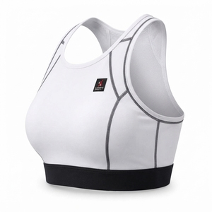 Soutien-gorge de sport pour femme, matière extensible douce, design respirant, maintien confortable, idéal pour la gym et l'entraînement, vêtements de sport OEM - Product Image 5