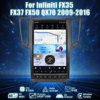 Autoradio Android 13 14,4'' avec GPS et navigation vidéo pour Infiniti FX35 FX37 FX50 QX70 2009-2016 Lecteur multimédia stéréo pour voiture