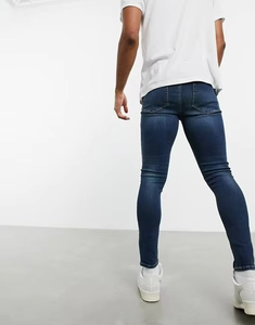 Factory Rate Denim Jeans <b>Men</b> Super <b>Stretch</b> Skinny Jeans with Best Quality Best Quality <b>Men</b> Wear Denim Pant - Product Image 4