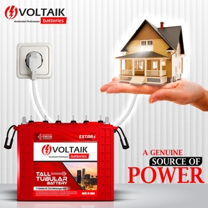 อินเวอร์เตอร์อุตสาหกรรม TT2800 แบตเตอรี่แบบท่อ 12V 280AhC10 สำหรับติดตั้งแผงโซลาร์เซลล์ แบตเตอรี่แบบท่อทรงสูงสำรองไฟได้นาน อินเดีย - Product Image 4