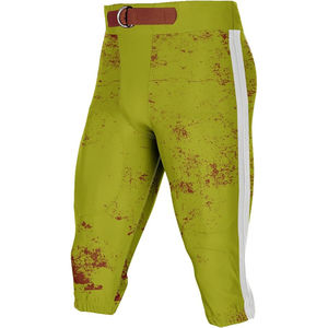 Pantalones de Fútbol Cómodos para Hombre, Pantalones Cortos Deportivos Largos con Acolchado para el Día del Partido y Práctica de Tackle - Product Image 1