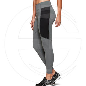 Leggings de yoga pour femmes, simples, solides, hautement élastiques, respirants, avec logo personnalisé, vêtements de sport, fournisseur OEM - Product Image 3
