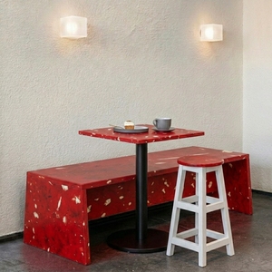 4GoodThings Recycled <b>Plastic</b> Modern Craftsman Water Resistant Durable 2-Seater Outdoor School Leisure Patio <b>Bench</b> Eco-Friendly - Product Image 3