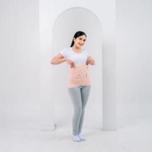 Ceinture de récupération post-partum 3-en-1 de qualité supérieure pour améliorer progressivement la posture avec enveloppe corset pour l'abdomen - Product Image 1