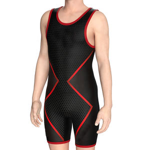 Concevez votre propre maillot de lutte personnalisé par sublimation pour hommes - Product Image 3