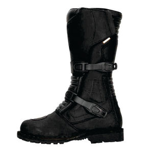 Botas de Motociclismo para Aventura, Invierno y Verano, de Cuero Vacuno Genuino, Impermeables, Resistentes al Fuego, para Carreras y Turismo - Product Image 3