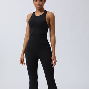 Leggings Deportivos de Cintura Alta con Logotipo Personalizado, Conjuntos de Ropa Deportiva para Yoga, Fitness, Gimnasio, Deportes, Mono Deportivo de 1 Pieza para Mujer - Product Image 6