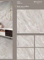 Carrelage mural aspect marbre 1200x1800, carrelage céramique décoratif beige, grand format, panneau de surface intérieure pour salon, salle de bain