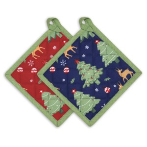 Christmas Printed Design <b>Pot</b> <b>Holder</b> Kitchen Accessories 100% Cotton <b>Pot</b> <b>Holders</b> for Christmas . - Product Image 4