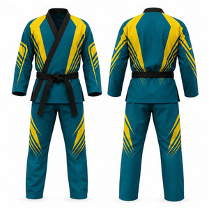 Wholesale Price Custom Logo Karate Uniforms Karate Gi Karate Suit Fighting Martial Arts Wears Made in Pakistan - Product Image 4