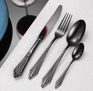 Juego de Cubiertos de Acero Inoxidable con Acabado Premium |   Cubiertos Resistentes a los Arañazos para Uso Diario en la Cena - Product Image 2