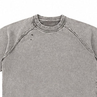 T-shirts Raglan en Coton Tricoté Personnalisés Coupe Classique Sportive Écologique Séchage Rapide Impression Haute Qualité Vêtements pour Hommes