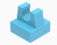 Blocs de construction en plastique ABS, petites briques fines, compatibles 2555, 15712, ensemble de blocs de panneaux lumineux à clip 1x1, vente en gros