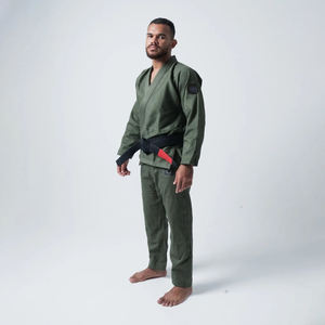 Uniforme de Artes Marciales de Entrenamiento de Algodón con Tejido de Perlas Estilo IBJJF, Hecho en Pakistán - Product Image 1