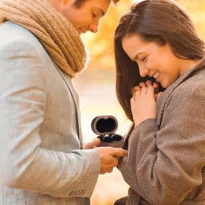 Wedding <b>Ring</b> Box for Proposal, <b>Engagement</b> <b>Ring</b> <b>Holder</b> Gift for Wedding Day, Handmade Wooden Rustic <b>Ring</b> Storage Box <b>Engagement</b> G - Product Image 3