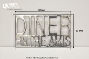 UNICA Aluminum Rectangle Modern Heat Resistant Customized <b>Placemat</b> <b>Table</b> Mat <b>for</b> Kitchen Decor - Product Image 4