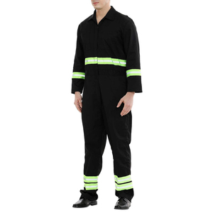 Wholesale Custom Reflective Hi Vis <b>Overalls</b> Workwear High Visibility Uniform Construct Construction Safety workwear <b>overall</b> - Product Image 6