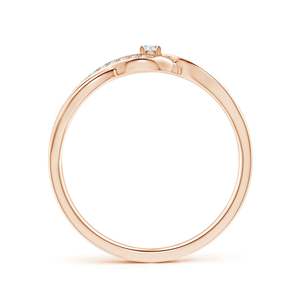 Bague de fiançailles en or rose 14 carats avec diamant de laboratoire de 1,50 ct, taille ronde, clarté VS1, couleur F, certifiée IGI, meilleur cadeau pour elle - Product Image 2