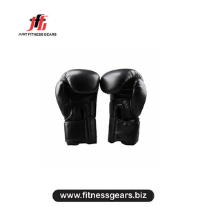 ราคาขายส่งจากปากีสถาน ถุงมือฝึกซ้อมมวยหนังเทียมคุณภาพสูง JUST FITNESS GEARS แบบรัดสายรูด ระบายอากาศได้ดี สำหรับทุกเพศ - Product Image 1
