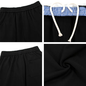 กางเกงขายาวทรงตรงผู้ชาย ผ้าฝ้ายสั่งทำพิเศษ กางเกงทรงหลวม หนานุ่ม สวมใส่สบายๆ ทรงหลวม - Product Image 5