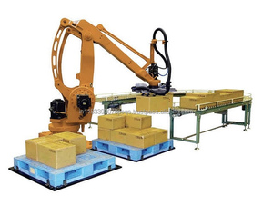 Paletizador de brazo de robot paletizador de alta repetibilidad bolsas de paletización/cajas máquina paletizadora automática - Product Image 1