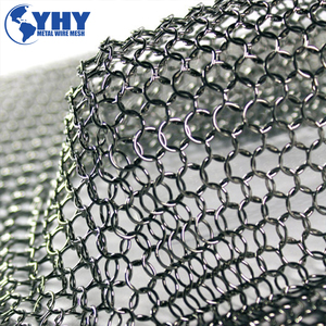 Chainmail Rèm Vòng Trang Trí Kim Loại Lưới Rèm Cửa - Product Image 2