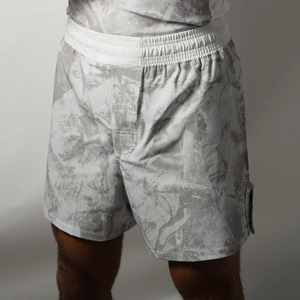 Pantalones Cortos Deportivos STAR SPEED para Hombre, de Secado Rápido, Transpirables, Ecológicos, Impermeables, de Lona, con Estampado por Transferencia de Calor, Cintura Elástica, 100% - Product Image 4