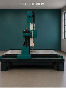 Router CNC de 4 Ejes de Alta Precisión y Gran Resistencia Easytech Premium para Madera y Aluminio, Fabricación de Patrones, Eje Único de 7.5kW, 380V, 1200x1200 - Product Image 2