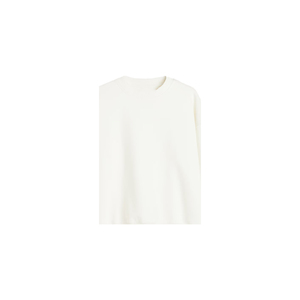 เสื้อสเวตเชิ้ตคอกลมผู้ชาย พรีเมียม ผ้าฝ้ายถักนิตติ้ง 100% ระบายอากาศได้ดี เป็นมิตรกับสิ่งแวดล้อม ลายพิมพ์นูน ดีไซน์โลโก้ด้านหน้า - Product Image 2