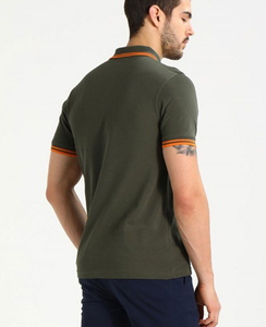 T-shirts pour hommes de haute qualité à prix de gros, coupe classique, col rabattu, grandes tailles, 100 % coton, manches courtes, écologiques - Product Image 3