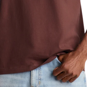 Camiseta de algodón de manga corta con cuello redondo informal para hombre, ajuste regular, suave y transpirable, camisetas lisas, ropa de calle de verano, ropa de uso diario - Product Image 6