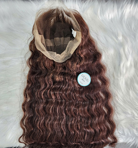24 26 28 30 Inch Raw Vietnamese Hair <b>Wig</b> Hd Full Lace Front <b>Wigs</b> <b>Deep</b> <b>wave</b> Human Hair Frontal <b>Wigs</b> With Baby Hair - Product Image 5