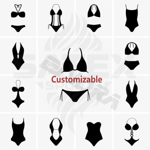 Bikini Personalizado con Logotipo en la Parte Delantera, Traje de Baño de Dos Piezas para Mujer, Secado Rápido, Transpirable, Ecológico, Sexy y de Lujo - Product Image 6