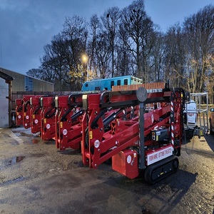 Superior Quality Self Propelled Cherry Picker With Telescopic Boom Lift Range From 12m To 20m Ideal For <b>Elevated</b> Work Platforms - Product Image 1