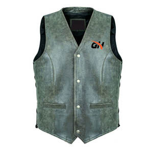 Chaleco de Cuero de Primera Calidad, Precio Razonable, Venta al Por Mayor, Último Diseño, Chaleco de Cuero Transpirable para Venta en Línea - Product Image 1