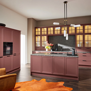 JY Project - Muebles de Cocina Modulares Shaker Modernos Europeos Personalizados, Juego Completo de Madera de Lujo, Almacenamiento en Despensa, Mármol, Directo de Fábrica - Product Image 2