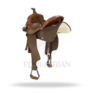 Western Saddle Horse Riding Saddle Equestrian <b>Equipment</b> - Product Image 3