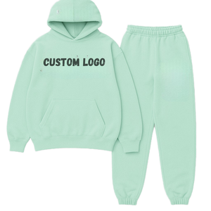 Vente en gros d'ensembles de joggings décontractés pour hommes imprimés avec logo personnalisé/vêtements de rue de qualité supérieure survêtements élégants pour hommes 100% coton - Product Image 1