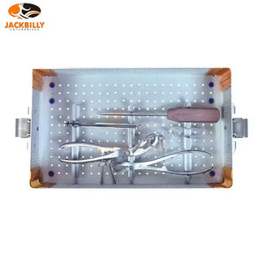 ชุดอุปกรณ์ยึดกระดูกขนาดเล็ก JACKBILLY ผลิตจากเหล็กกล้าไร้สนิม พร้อมแผ่นโลหะล็อคแบบแมนนวล ใช้สำหรับยึดกระดูก ได้รับมาตรฐาน CE - Product Image 6