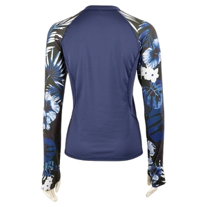 Protector de erupción de corte UV de manga larga para mujer con cremallera ajustable equipo de buceo y deportes acuáticos al aire libre - Product Image 2