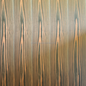 FANCY PLYWOOD Dyed Uguisu Cedar IRODORITAI Veneered Plywood Board Urethane Coating Japanese Design Striped Dining Hotel - Product Image 2