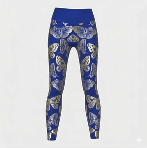 Best Quality High Waist Sublimated Yoga Leggings <b>Tight</b> Fitting Solid for Women Custom Logo New Arrival OEM Service Leggings - Product Image 1