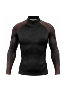 Women's MMA Compression Rash Guard <b>Long</b> Sleeve Stretch Training Activewear - Product Image 3