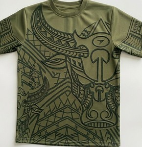 เสื้อยืดลายชนเผ่าแฟชั่น ใส่ได้ทั้งชายและหญิง สวมใส่สบาย ผ้าเนื้อนุ่ม สไตล์โมเดิร์น เสื้อผ้าแนวสตรีท - Product Image 1