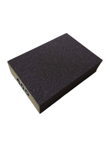 Esponja de Óxido de Aluminio de Espuma Suave, Bloque de Esponja de 4 Lados, 25 mm de Grosor, Dureza Media, Grano 100/180/220, Grano 320-1200 - Product Image 3