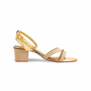 Sandales à Talons pour Fille Argentées Design-KD7984 Fantaisie - Product Image 4