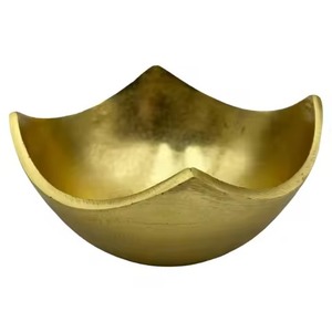 Premium Style Metal Dry Fruit Bowl Elegant Snack Dish Decorative Serving Bowl Modern Gift Product - Product Image 4