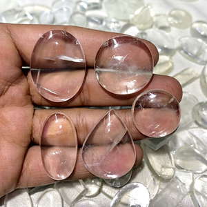Cabujón de Calcita Óptica Natural, Gema Suelta de Alta Calidad para Joyería de Plata y Decoración - Product Image 1